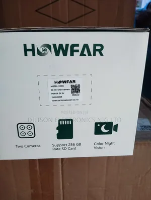 Color Night Vision Tow Eye Solar Camera Lighting 4glit
