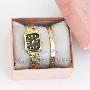 Esty Ladies Wristwatch With Bangle Bracelet Comes In A Box