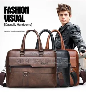 Photo - Jeep Buluo Luxury Genuine Leather Men’S Office/Laptop Bag