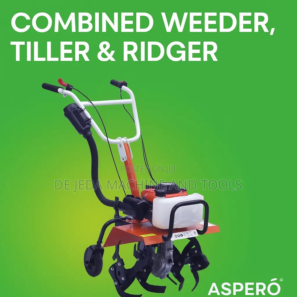 Combined Tiller Weeder Machine