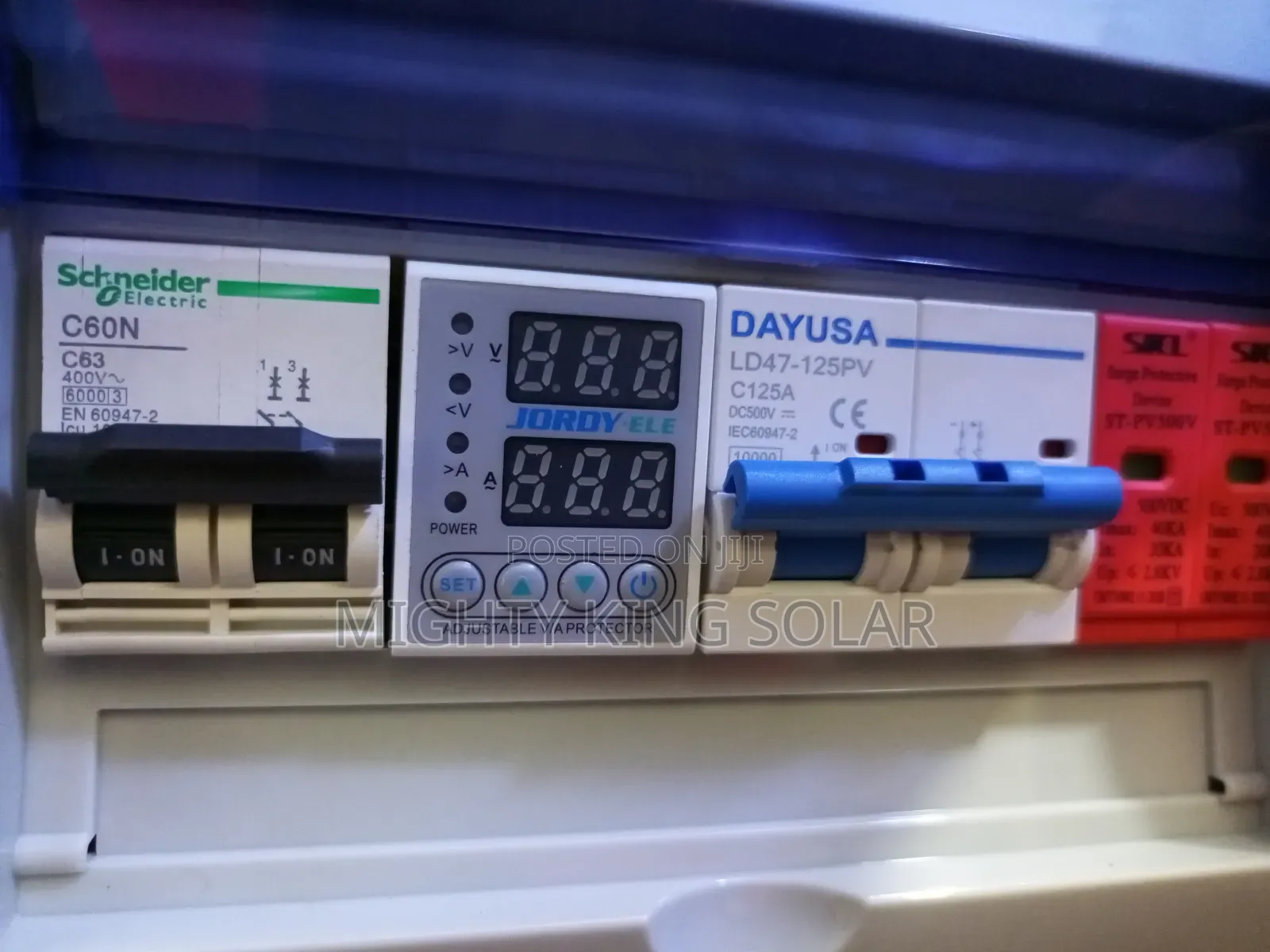 Solar Breakers With Voltage Regulator