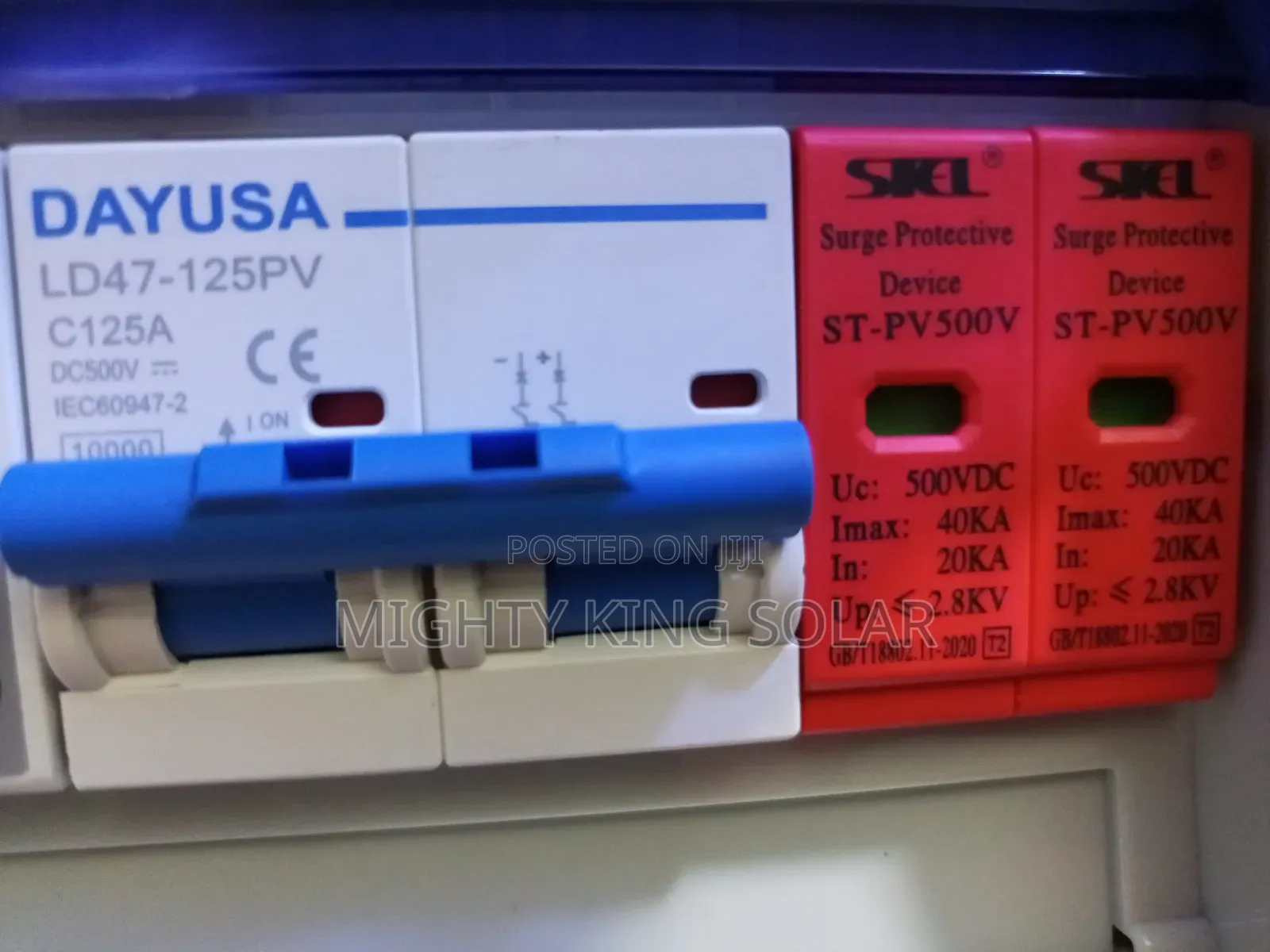 Solar Breakers With Voltage Regulator