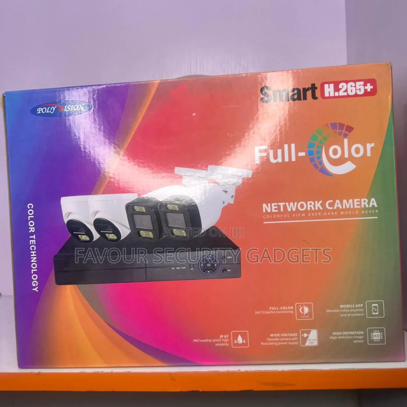 4 Channel Wired Camera Kit