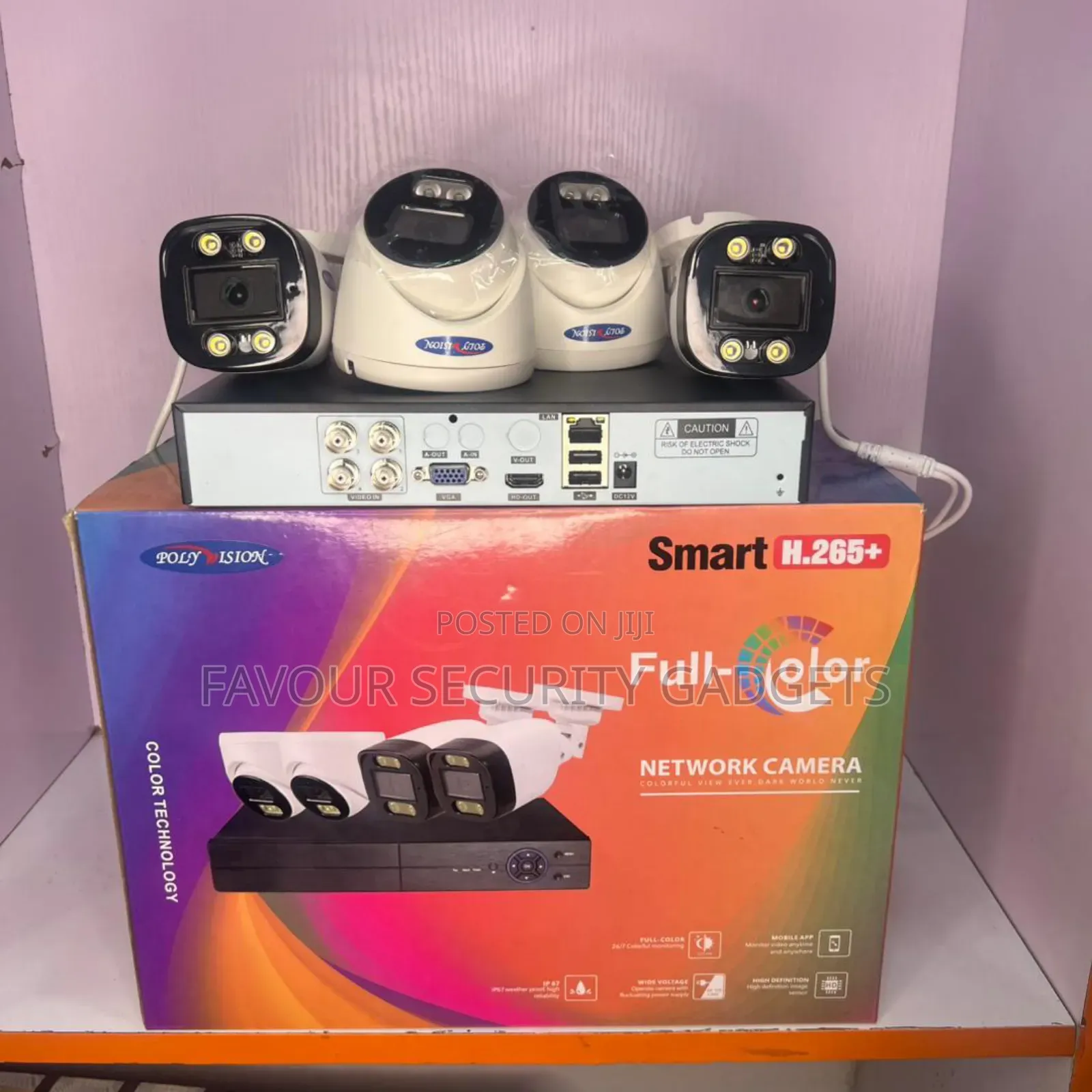 4 Channel Wired Camera Kit