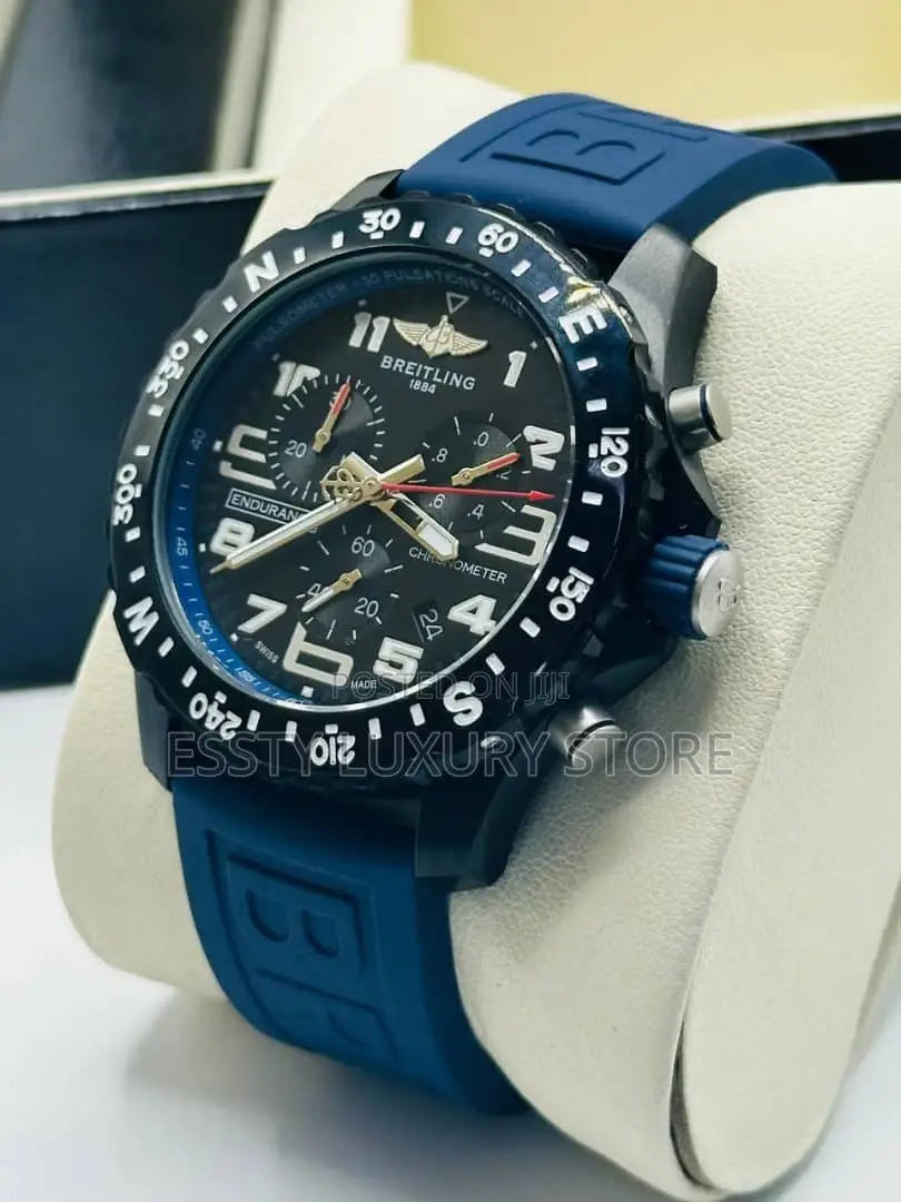 Automatic Engine Breitling Chronograph Wrist Watch