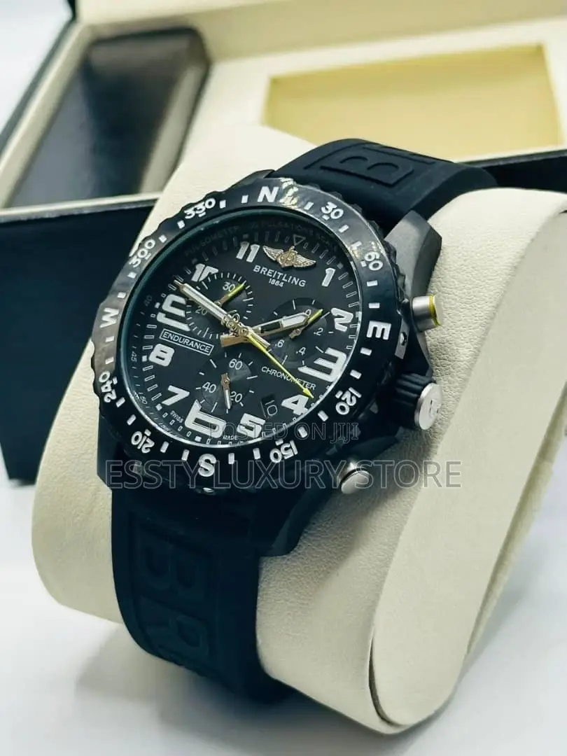 Automatic Engine Breitling Chronograph Wrist Watch