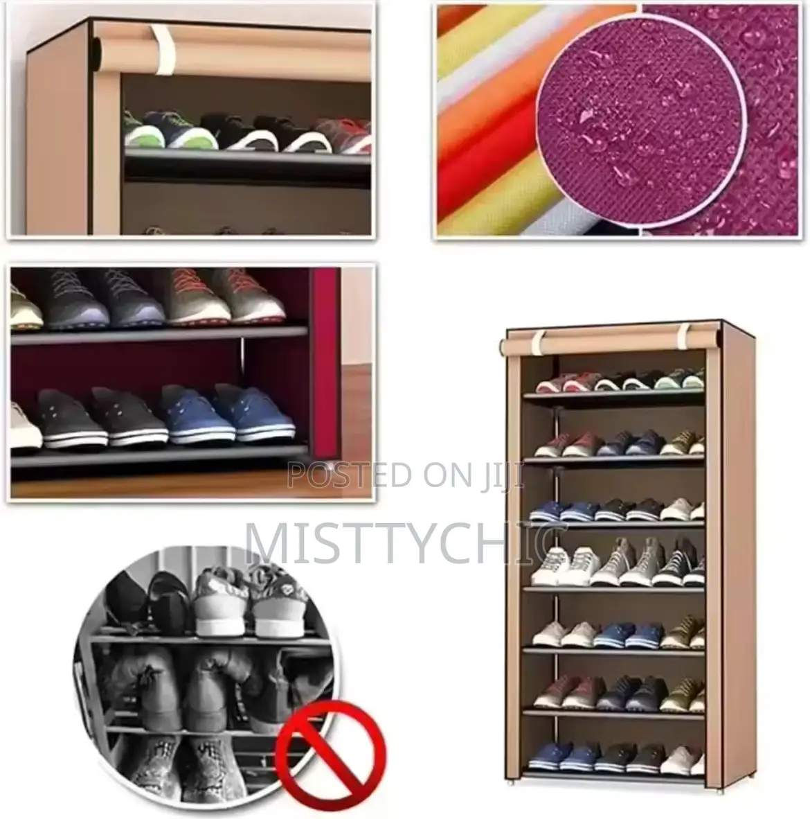 6 Layers Multi-Layer Shoe Rack
