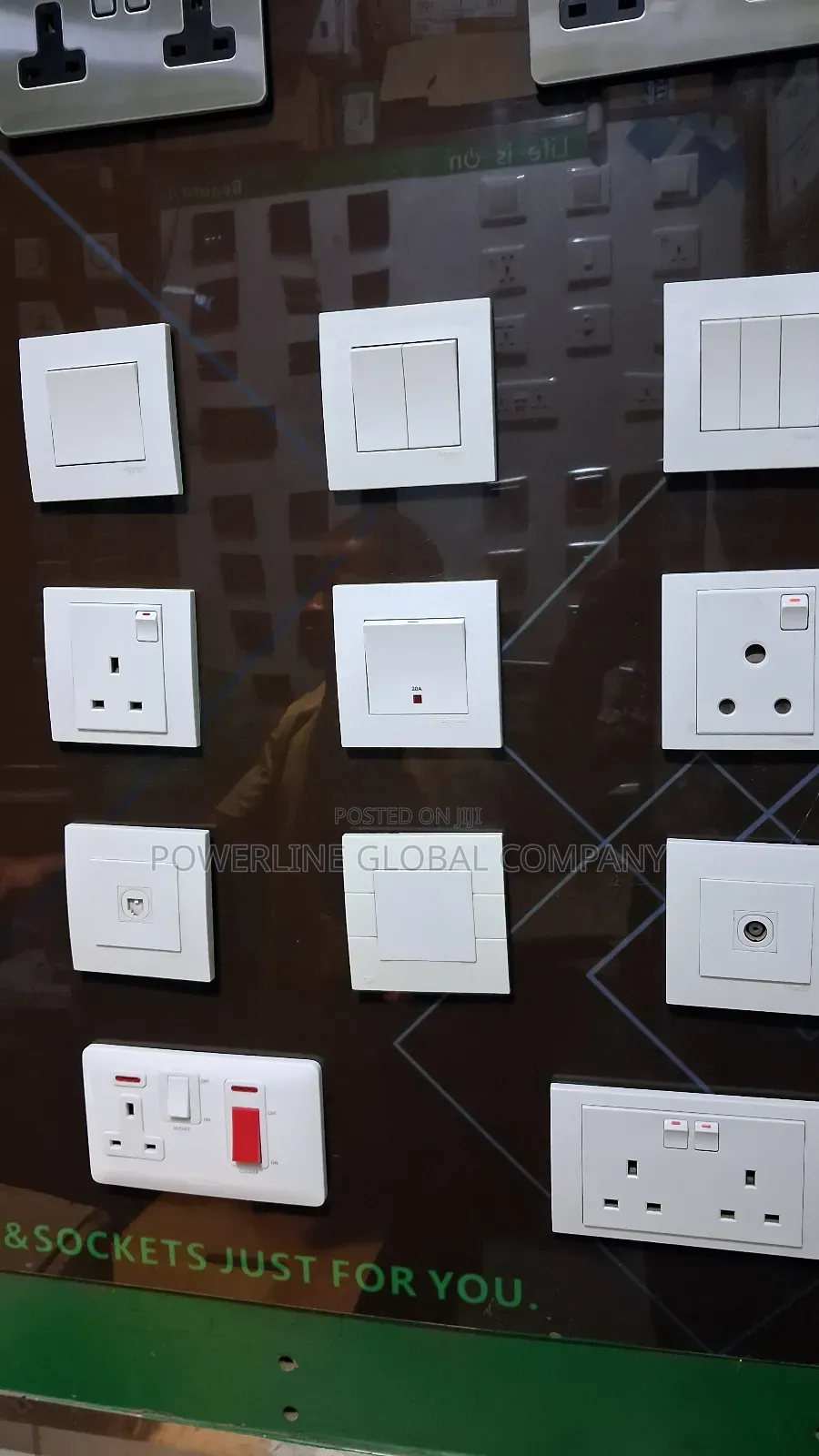 Socket and Switches for Homes