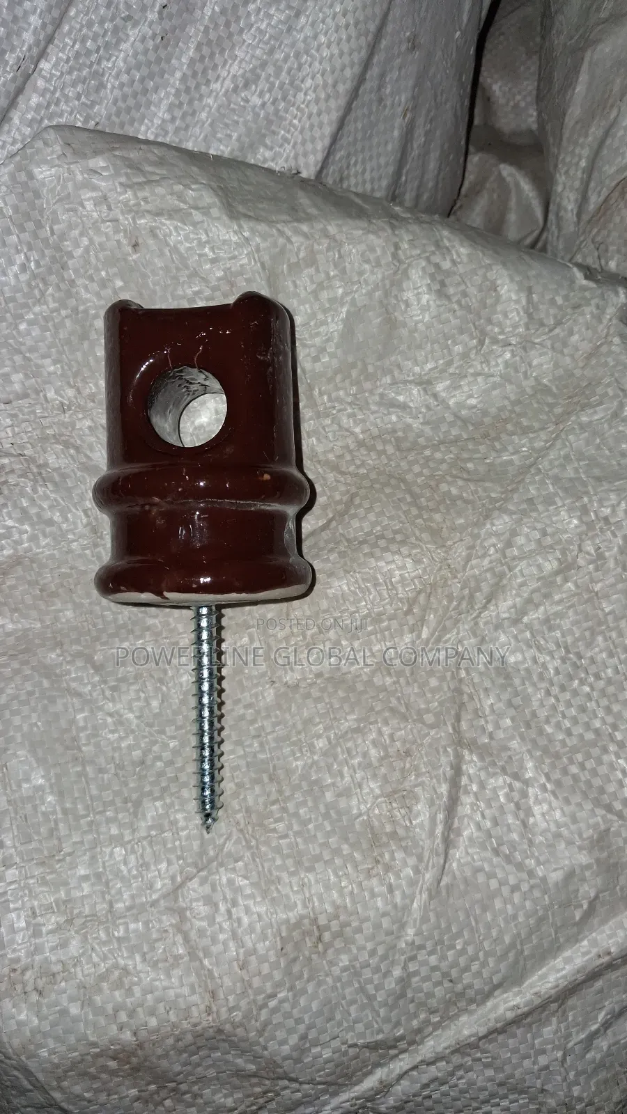 Pin Insulator for Buildings for Light Connectivity