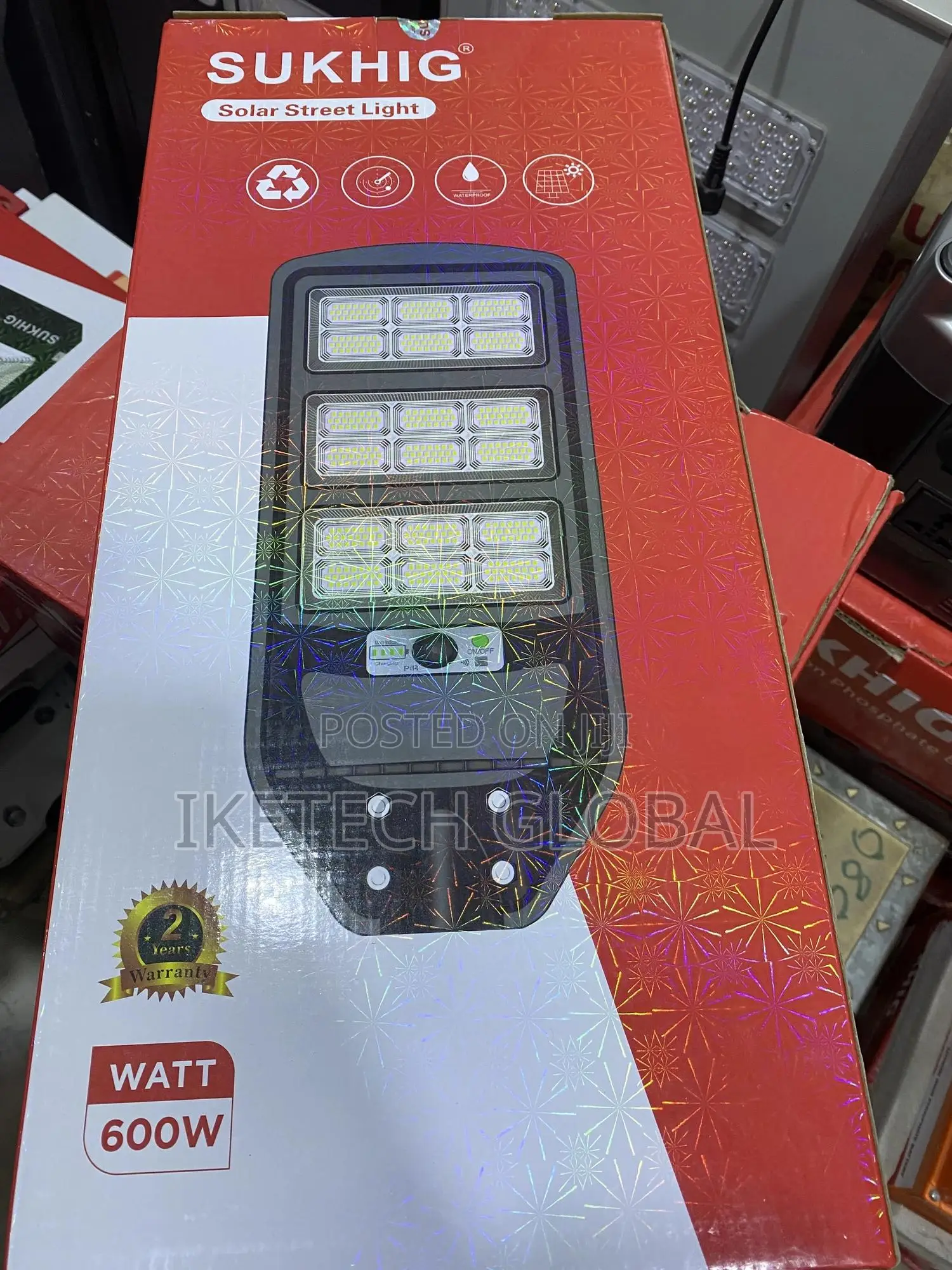 600w Sukhig Solar Street Light