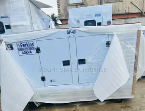 Perkins Soundproof Diesel Generator 100%Cooper 40kva