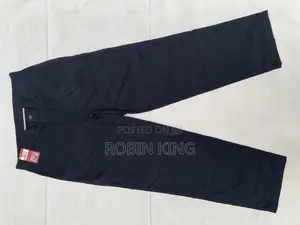 Lee Black Chinos Trousers Relaxed Fit Size W32 L41