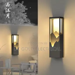Modern Led Outdoor Light Waterproof Garden Porch Wall Lamp
