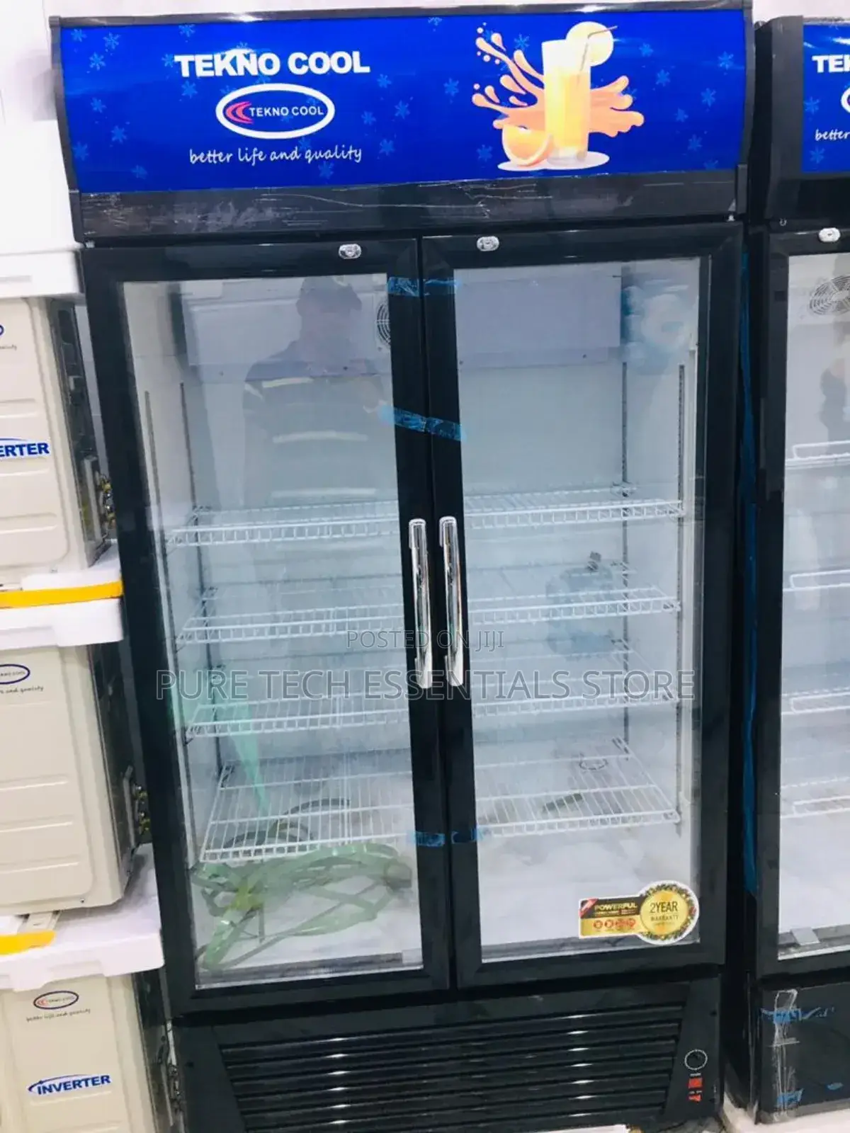 Original Tecno Cool Beverage Chiller Showcase