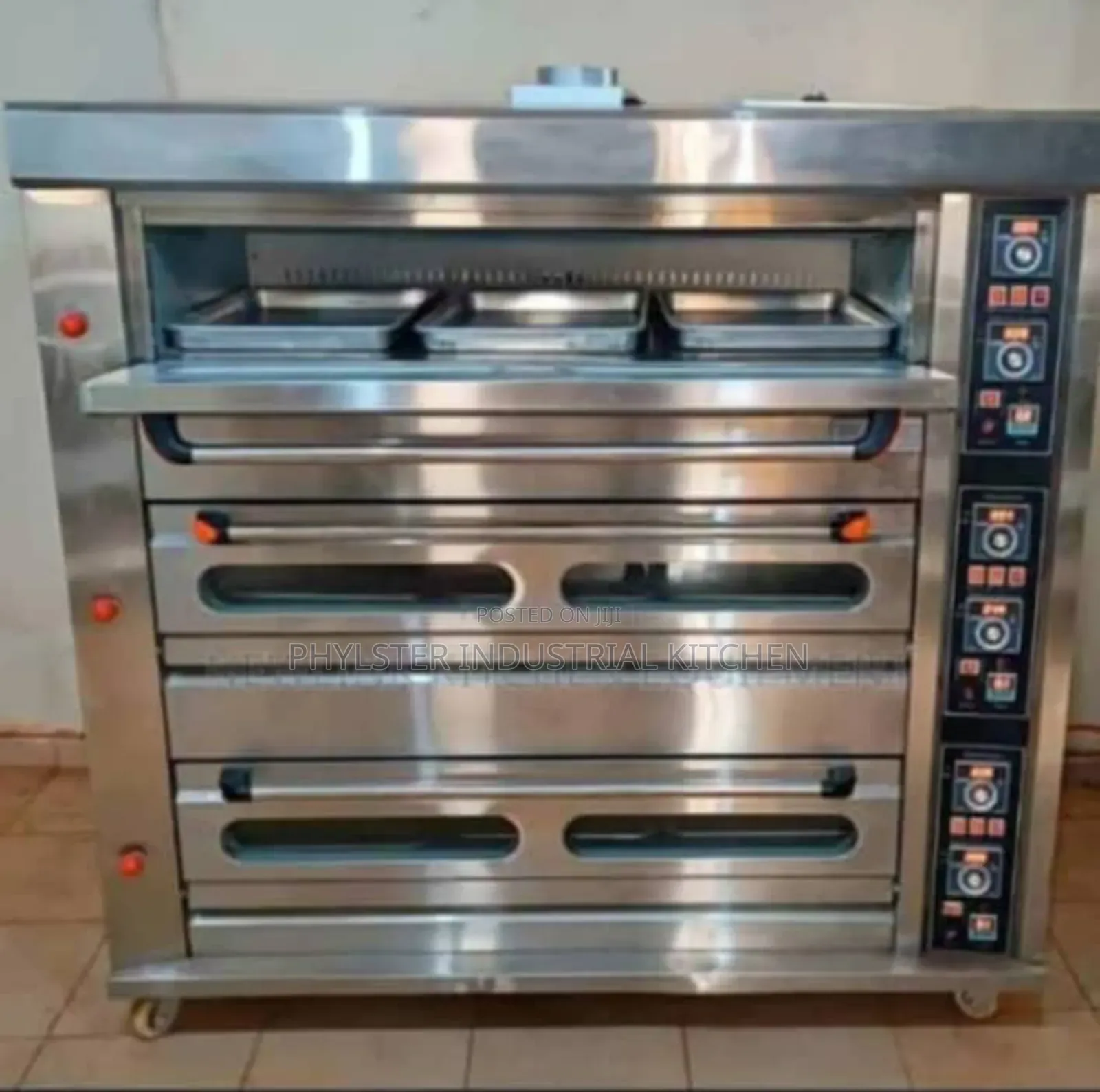 3deck 9 Tray Gas Oven