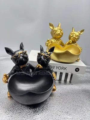 Decorative Canine Couple