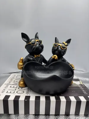 Decorative Canine Couple
