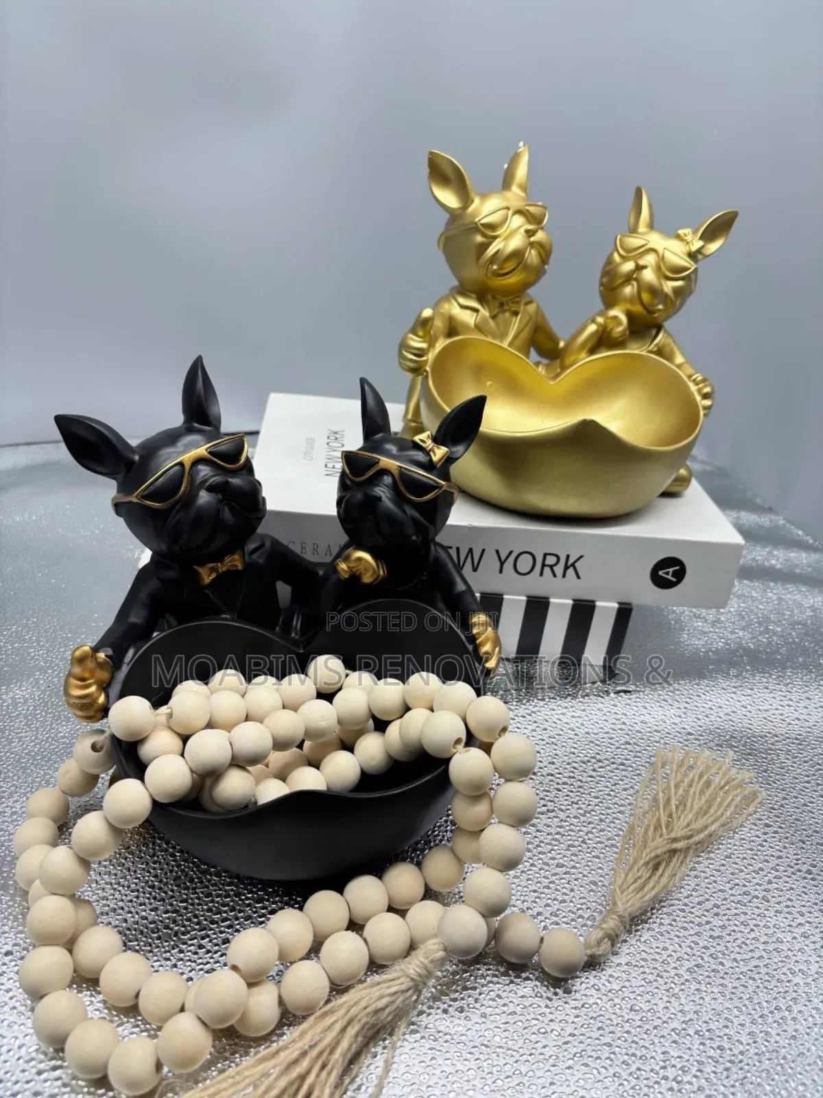Decorative Canine Couple