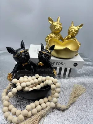 Decorative Canine Couple