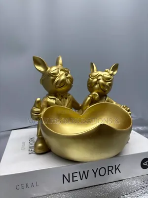 Decorative Canine Couple