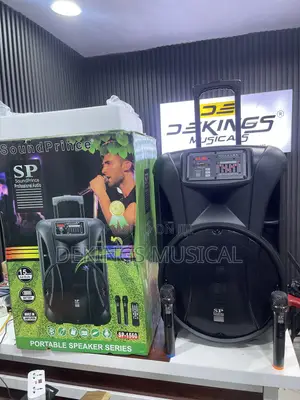 Sound Prince Sp-1560 Rechargeable Pa System Wireless Speaker