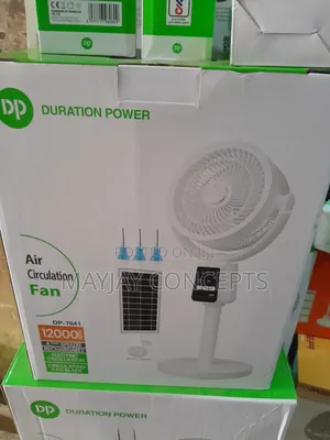 Dp 3-in-1 Multifunctional Solar Digital Standing/Table Fan