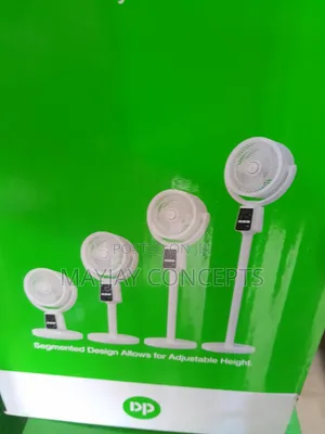 Dp 3-in-1 Multifunctional Solar Digital Standing/Table Fan