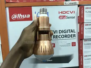 High Quality 360 Degrees Rotational Bulb Camera