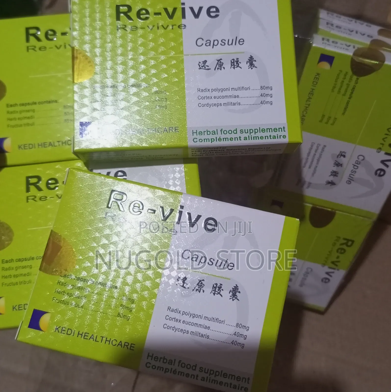 Re-Vive Herbal Capsules X 10