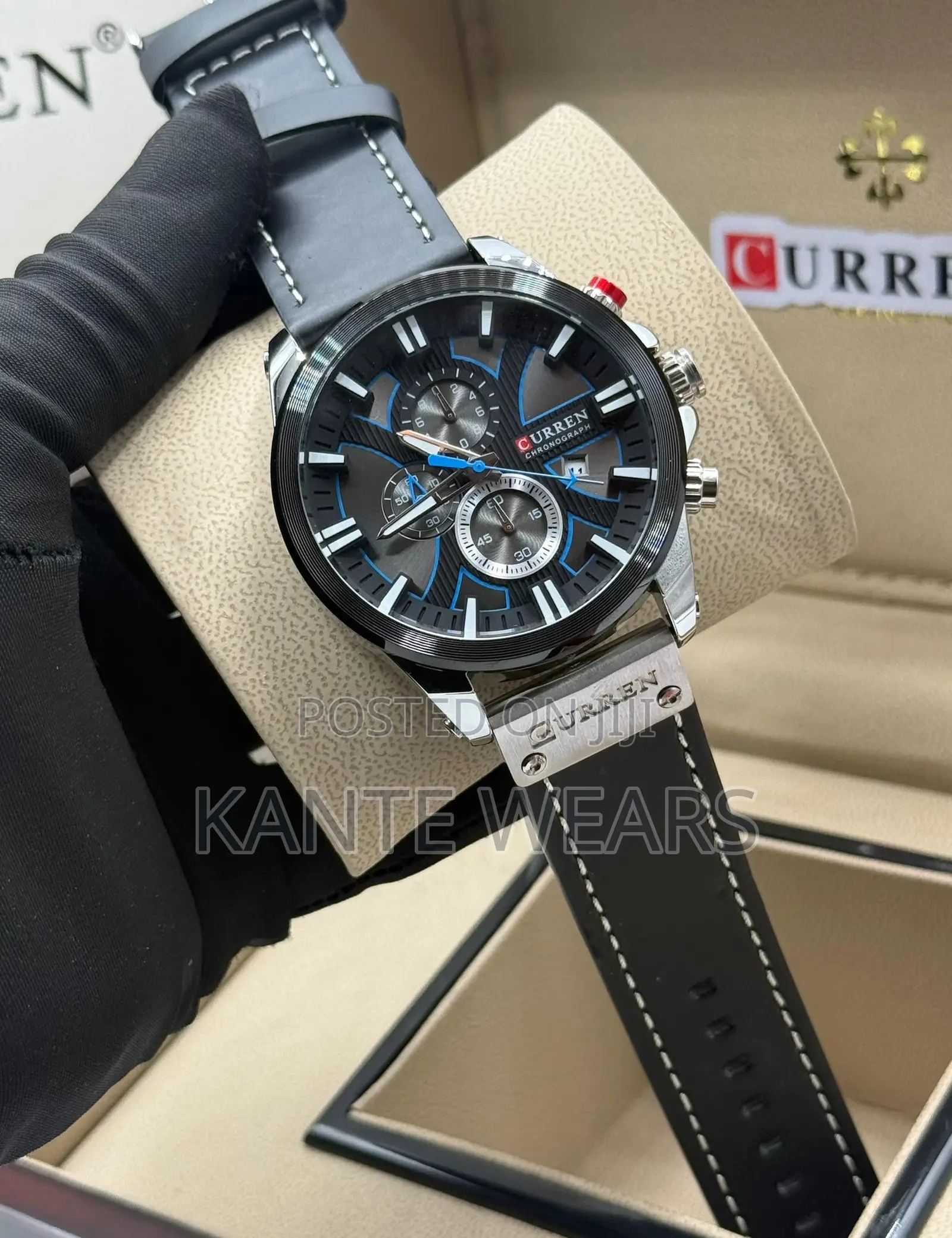 Chronograph Curren Leather