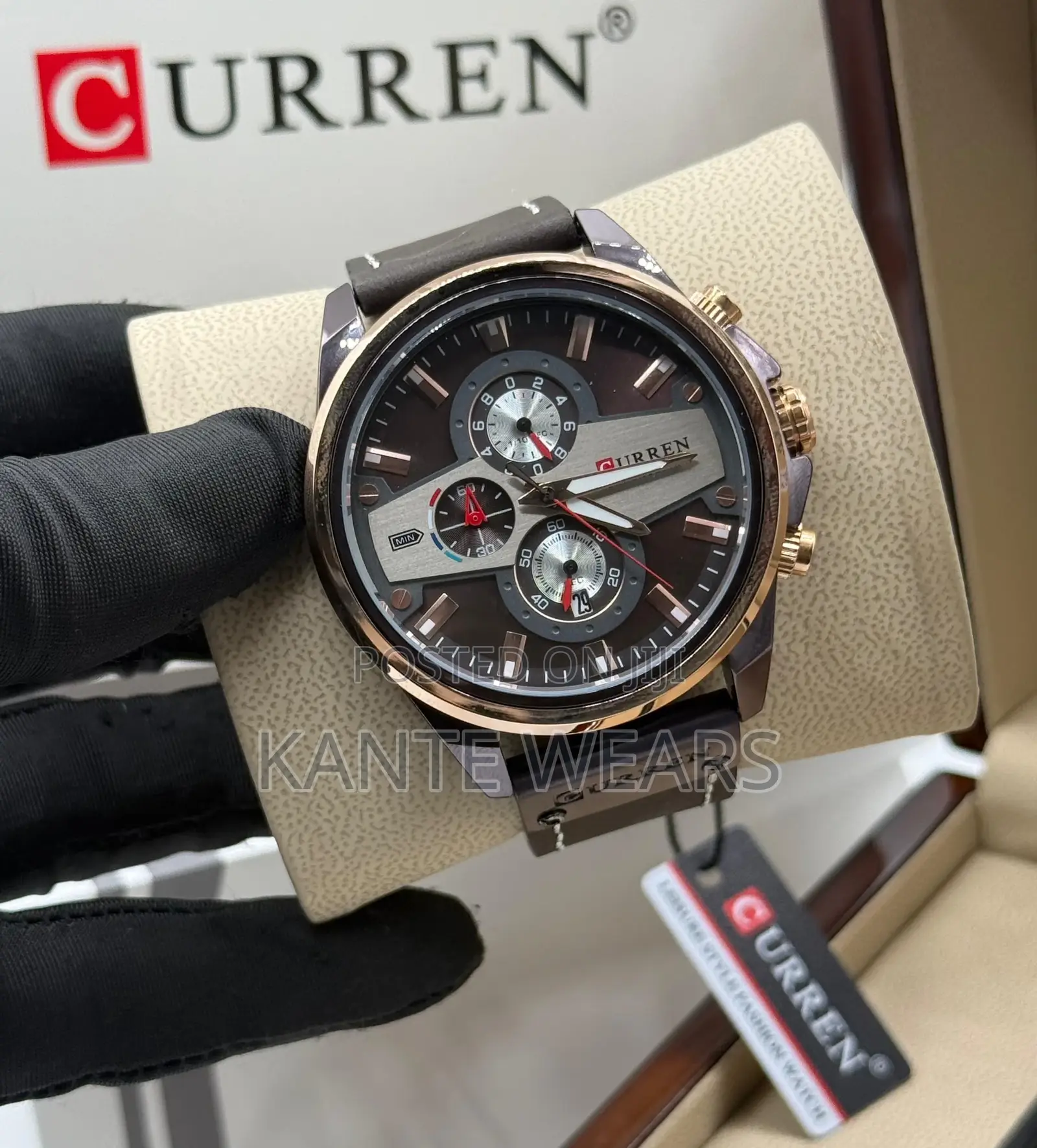 Chronograph Curren Leather