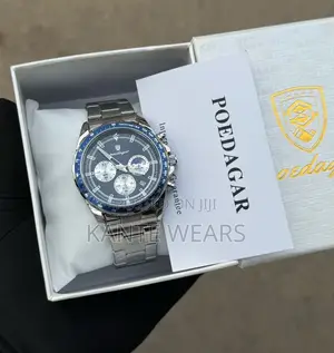 Poedagar Active Chronograph Chain