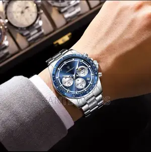 Poedagar Active Chronograph Chain