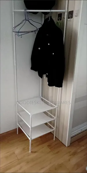 Corner Coat Rack