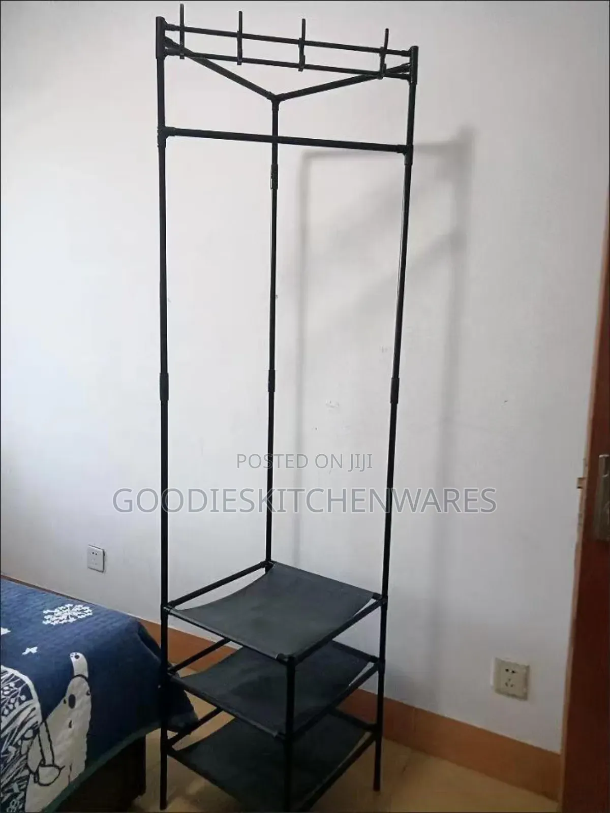 Corner Coat Rack