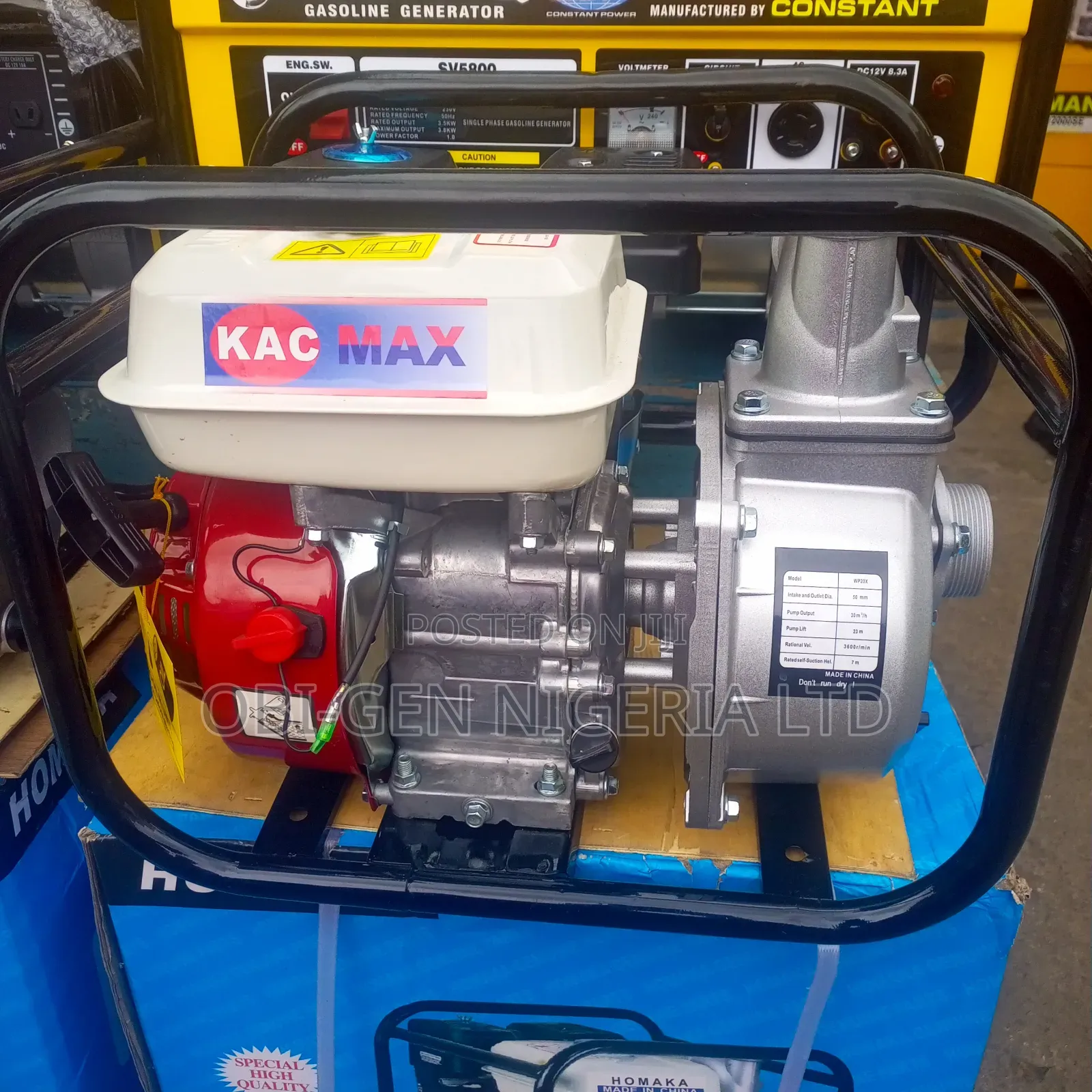 Honda Wp20x Water Pump Set