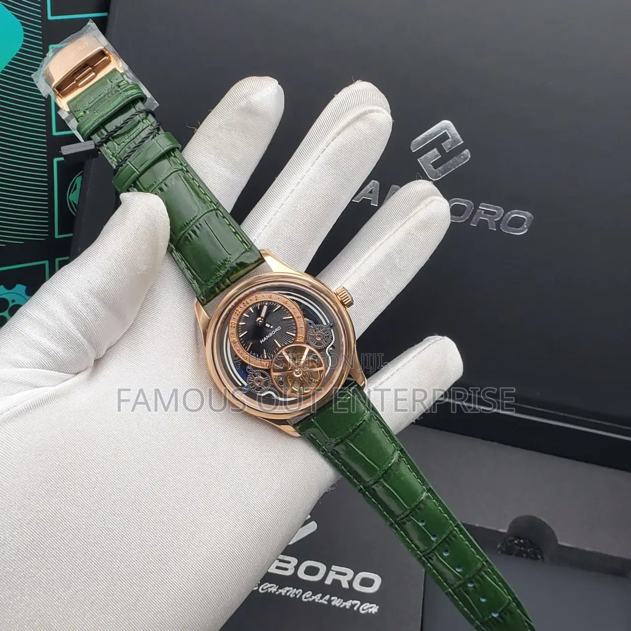 Affordable Classic Hanboro Leather Watch