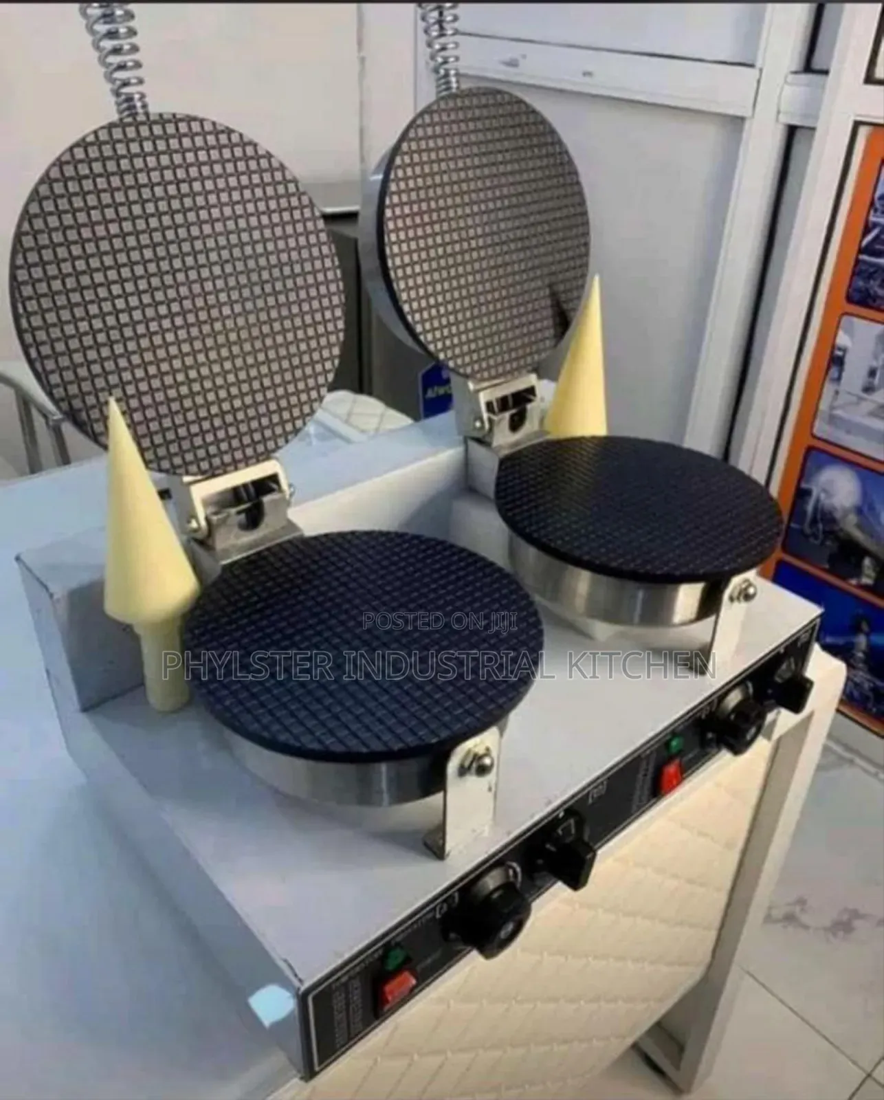 Double Crepe Maker Machine (Electric and Gas Available)