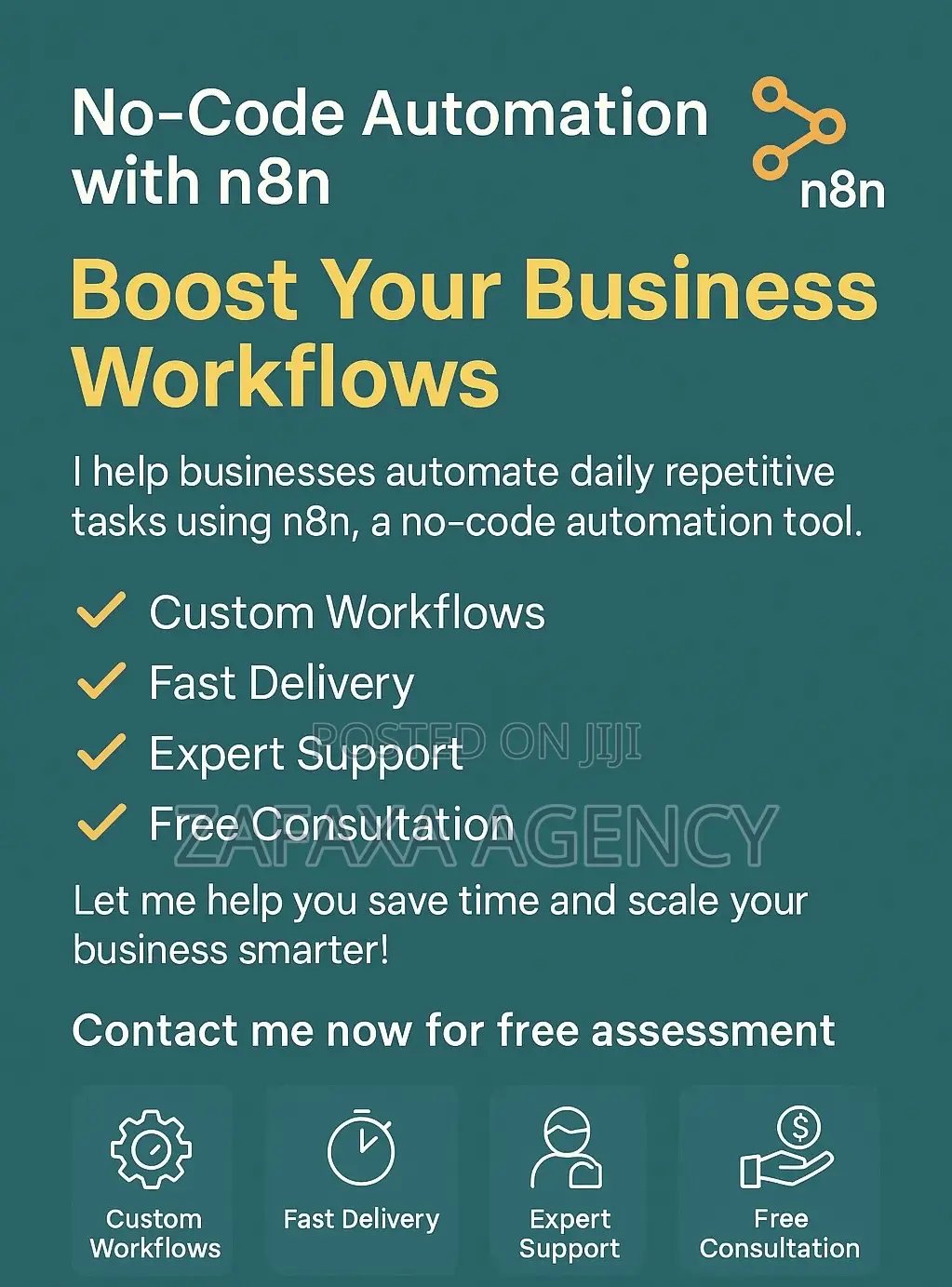 No-Code Automation With N8n – Boost Your Business Workflows in Lekki ...