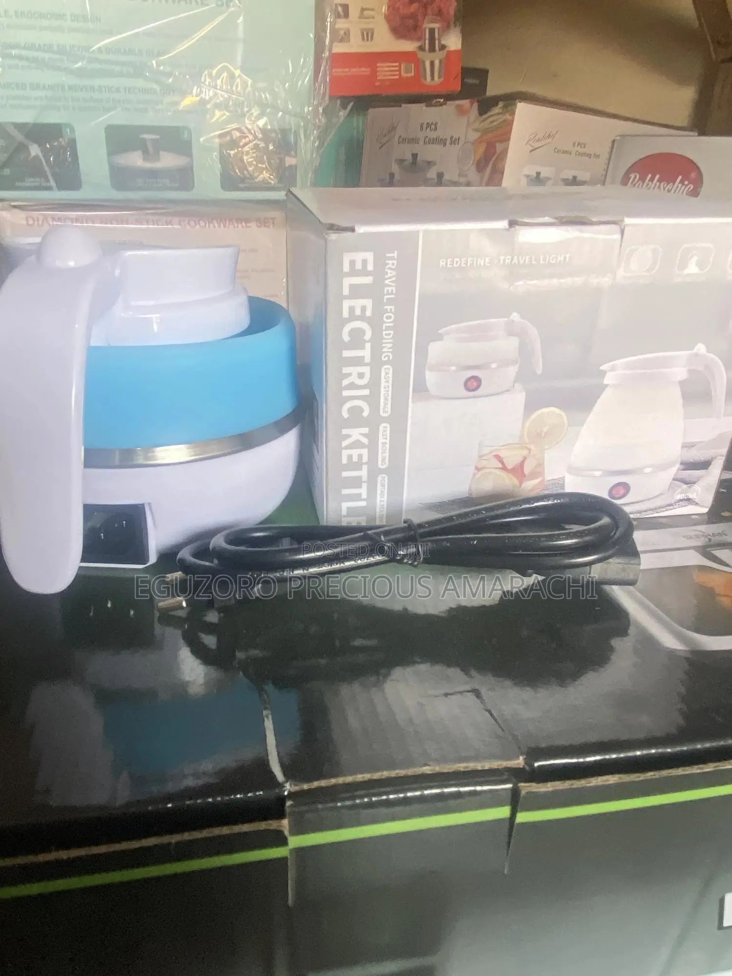 Mini Electric Foldable Kettle.0.6