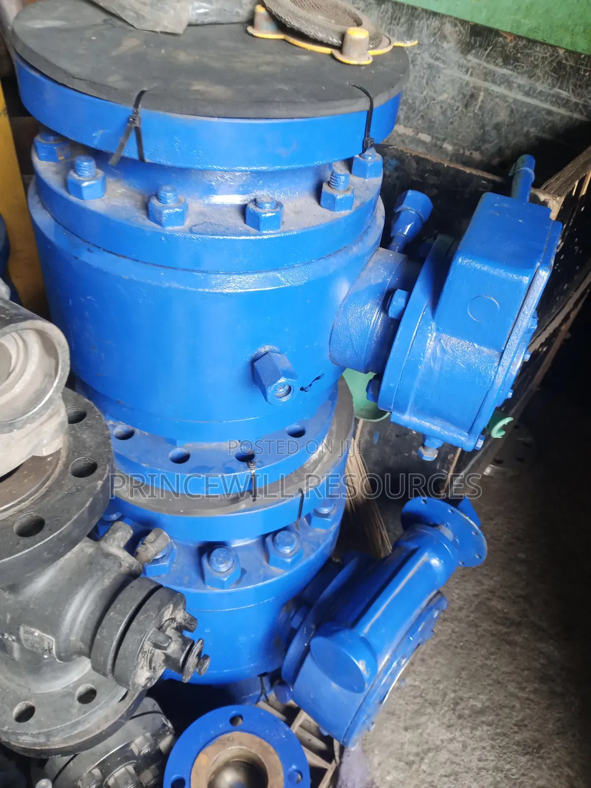Ball Valves on the Pipe Line Fields