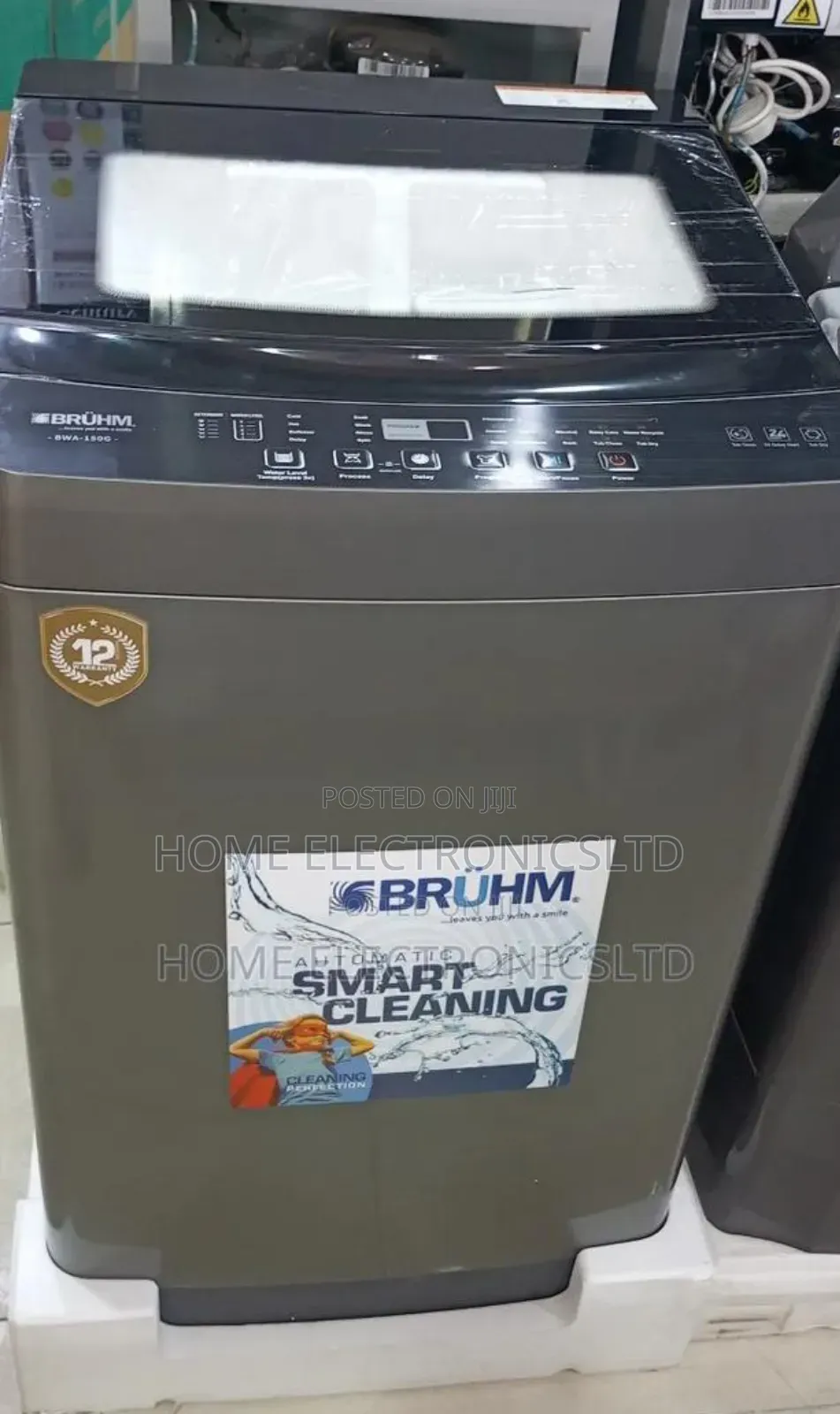 Bruhm Washing Machine 15 Kg Automatic Top Load