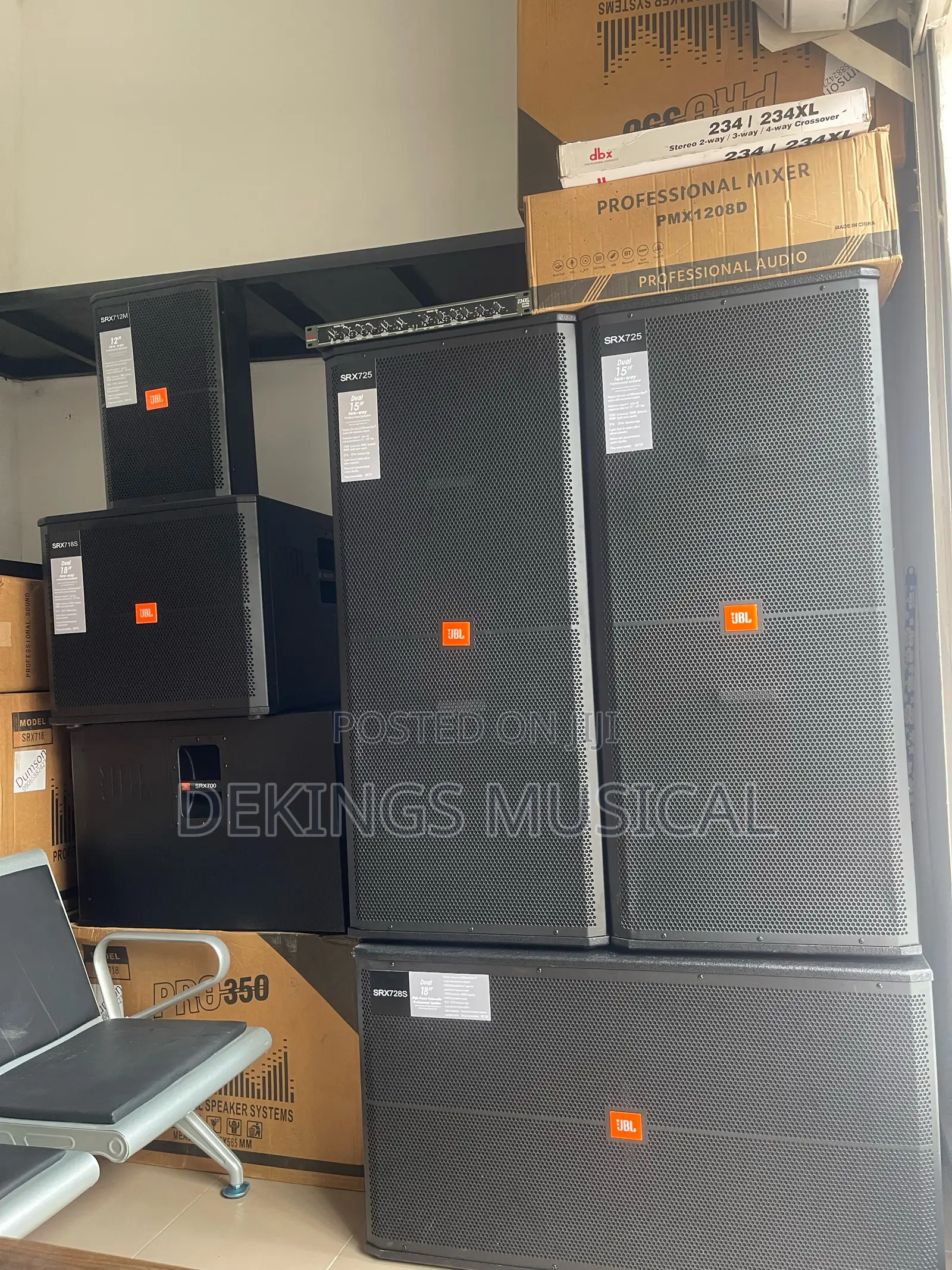 JBL Double Sub and Full Range Speaker