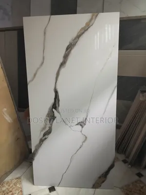 White Carrara Floor Tiles