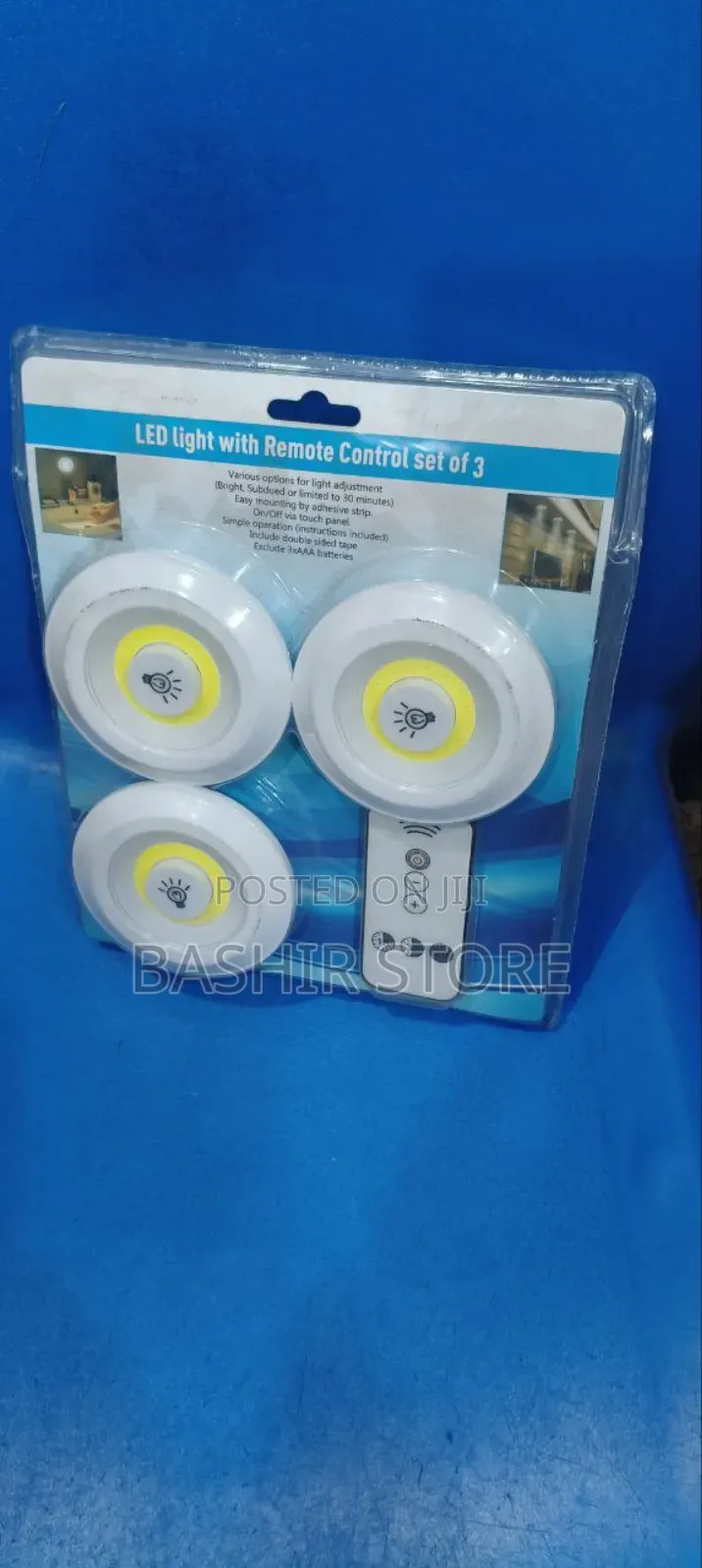 3in1 Led Lights With Remote Control