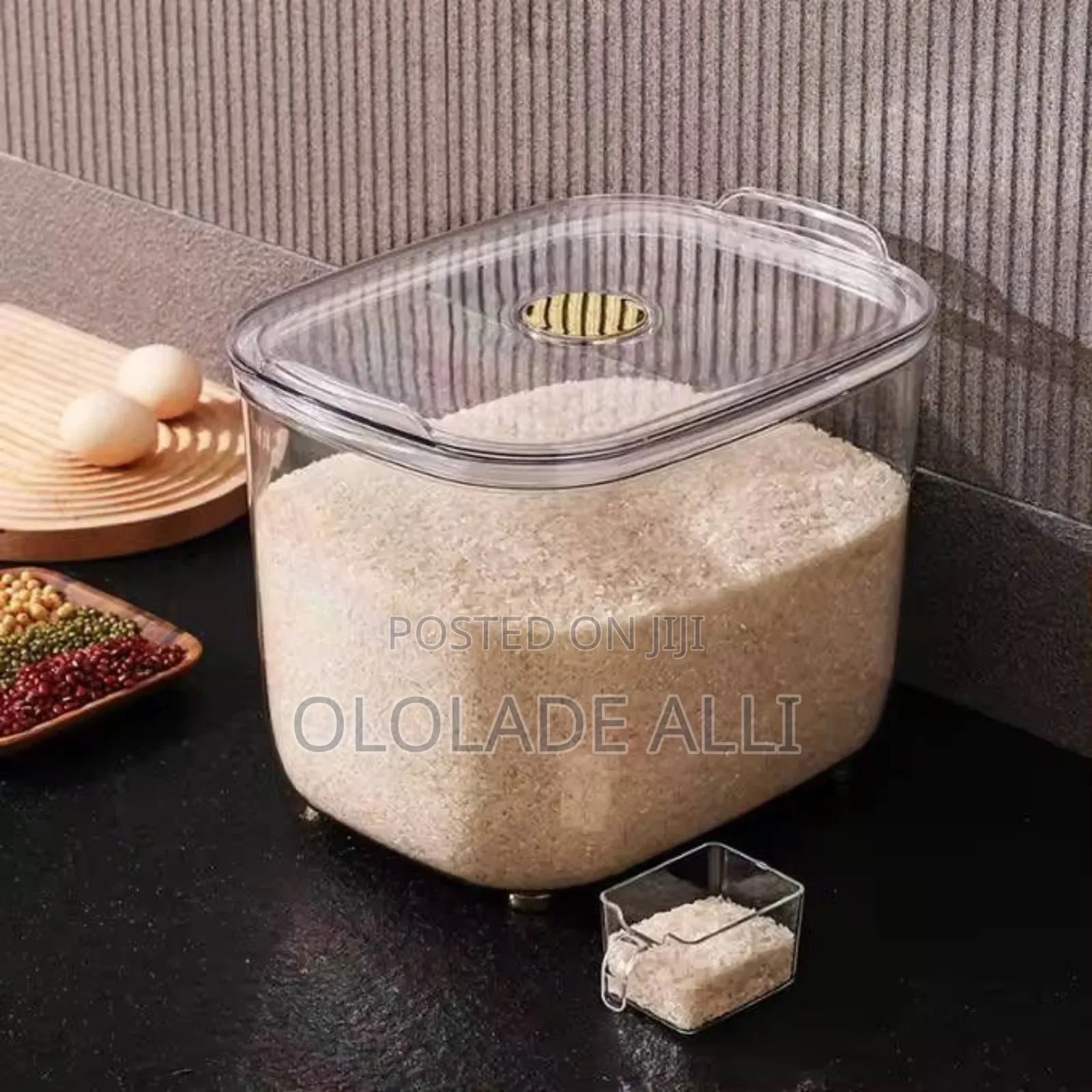 Acrylic Rice Container