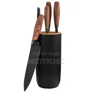 Stainless Steel Kitchen Knife Set Six
