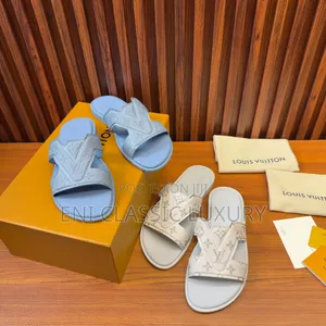 Photo - Pure Quality Luxury Men's Slippers Louis Vuitton