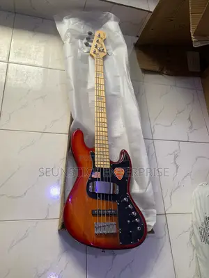 Good Squier by Fender Active Jazz Bass Guitar