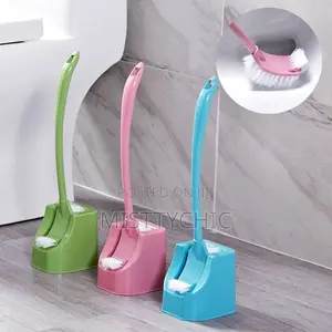 Double-sided Toilet Brush Set Bathroom